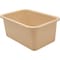 Teacher Created Resources Storage Bin, Plastic, Light Brown, 6 PK 20982 - alternate 3